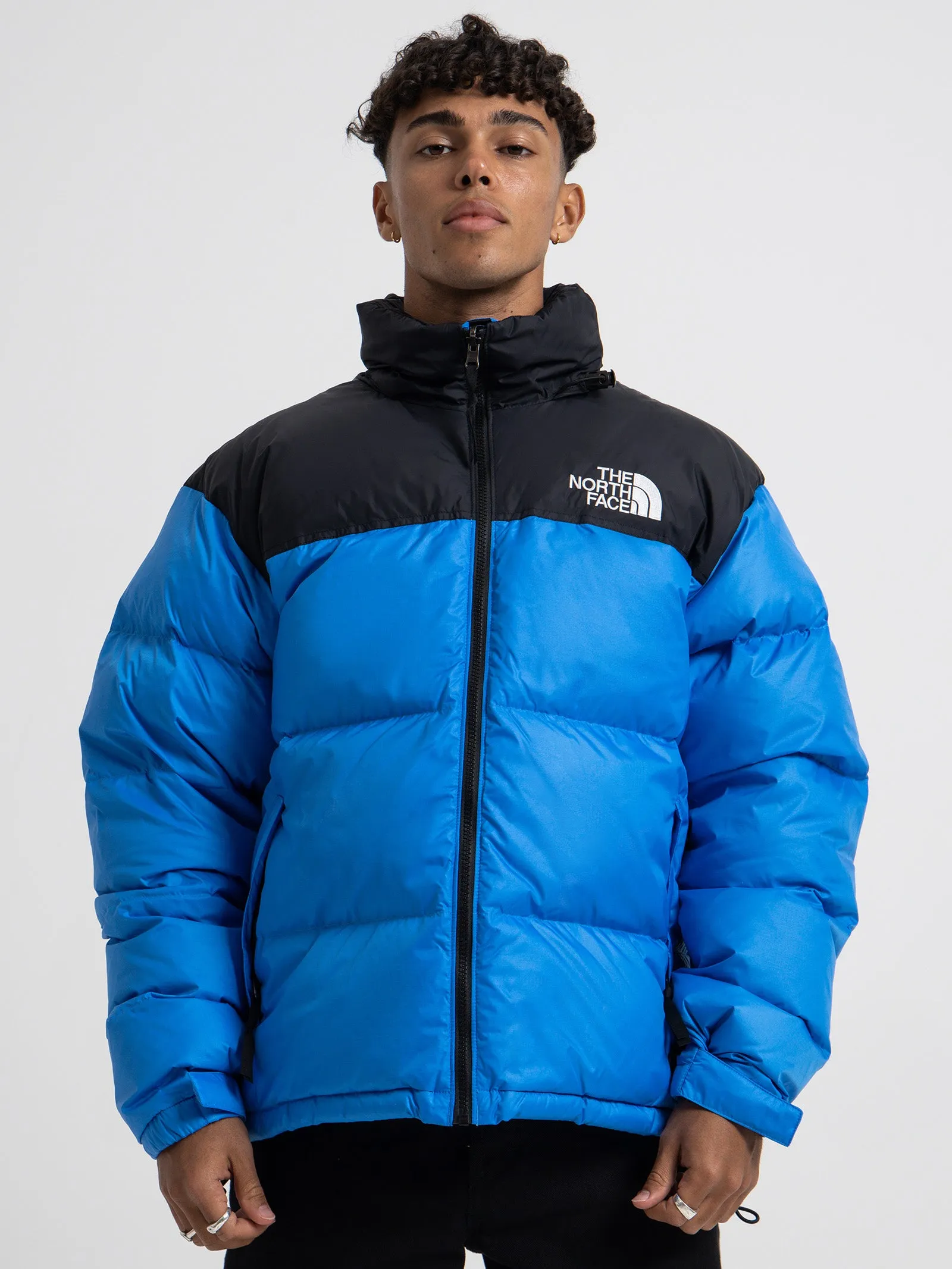 1996 Retro Nuptse Jacket in Sonic Blue