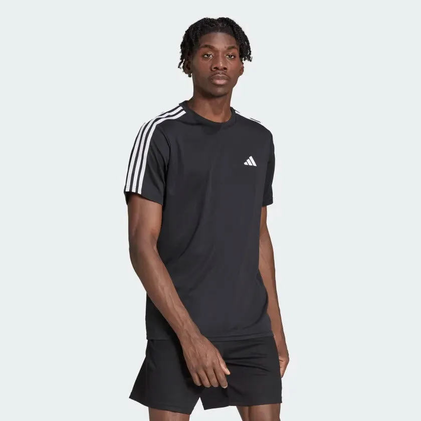 adidas Train Essentials 3-Stripes  Men's Training Tee