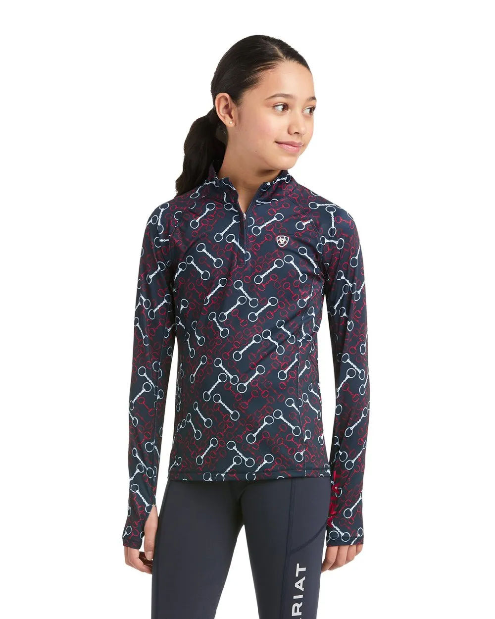 Ariat Childrens Lowell 2.0 1/4 Zip Base Layer