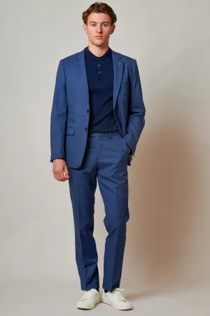 ASHLEY - Navy Blue Two Piece Suit