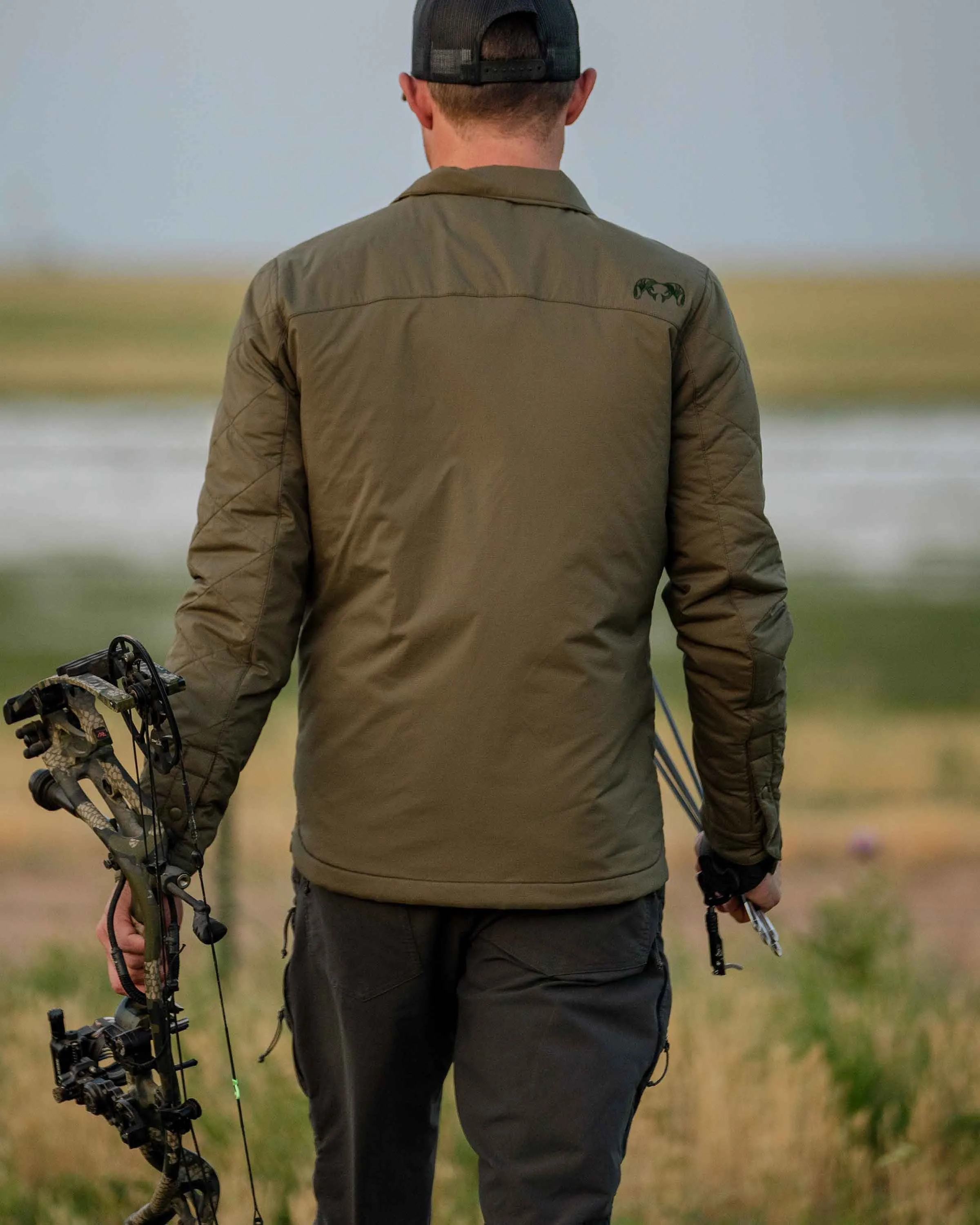 Base Camp Insulated Snap Shirt | Gunmetal