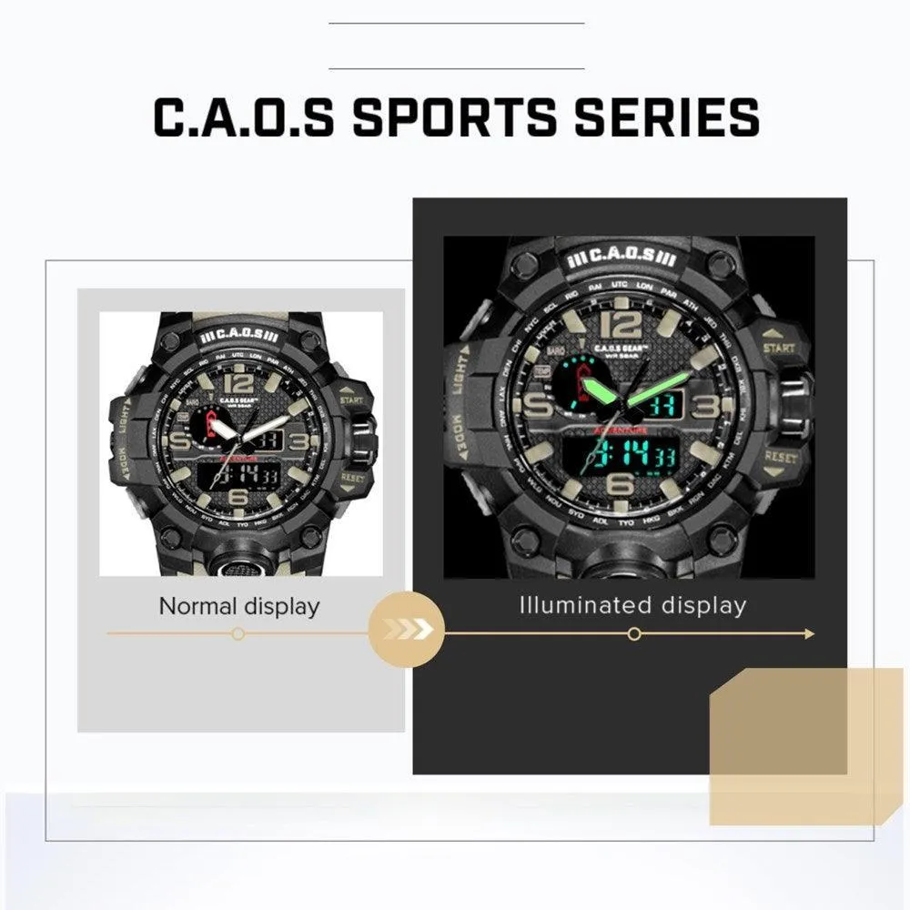 CAOS Sports and Adventure Watch (Khaki)