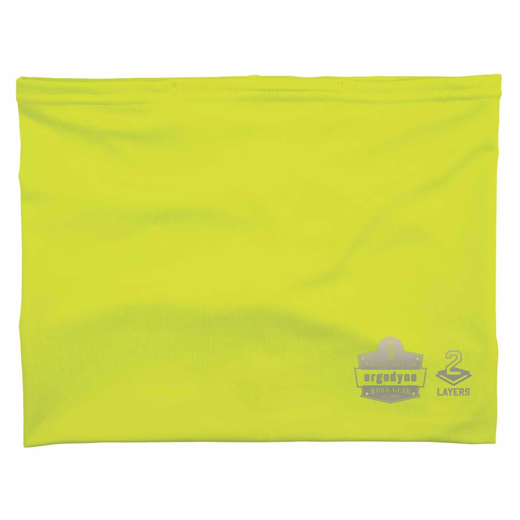 Ergodyne 42145 6489 L/XL Hi-Vis Lime 2-Layer Cooling Multi-Band - Performance Knit