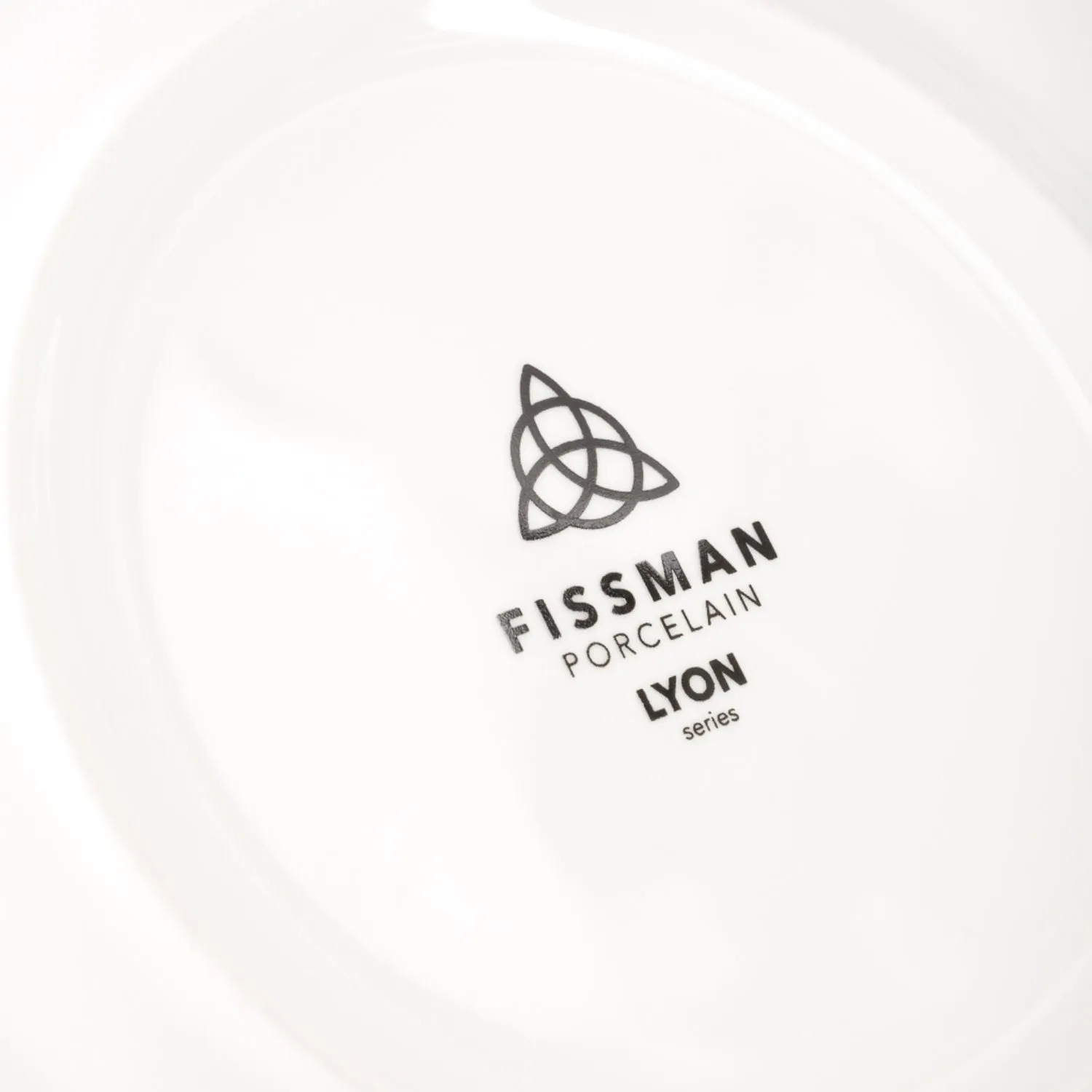 Fissman 4 Piece Plates Lyon 19cm Porcelain