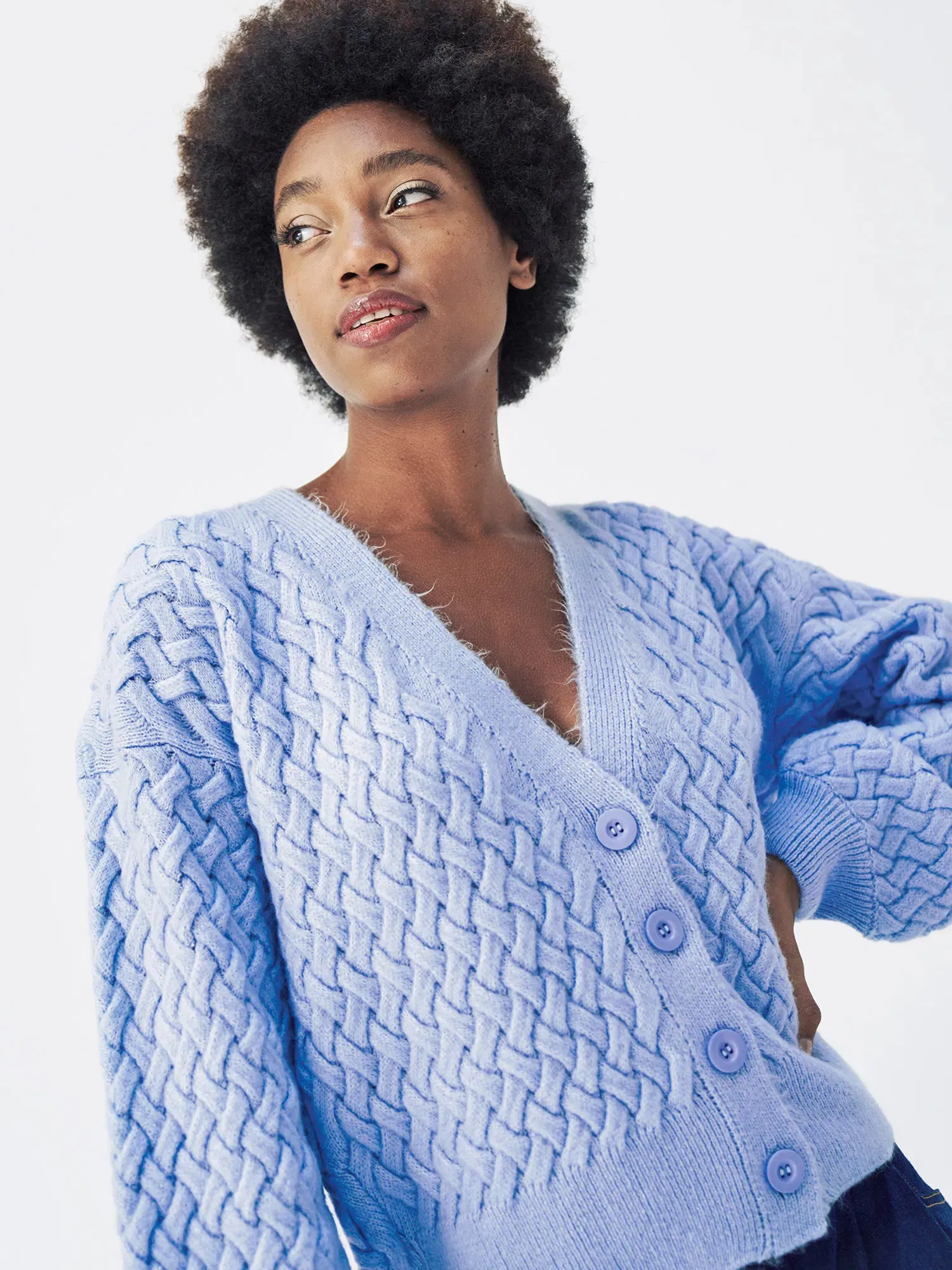 Heavenly Cardigan - Blue