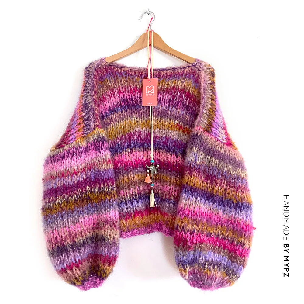 Knitting Kit – MYPZ  Chunky Mohair Pullover Ibiza No15 (ENG-NL)