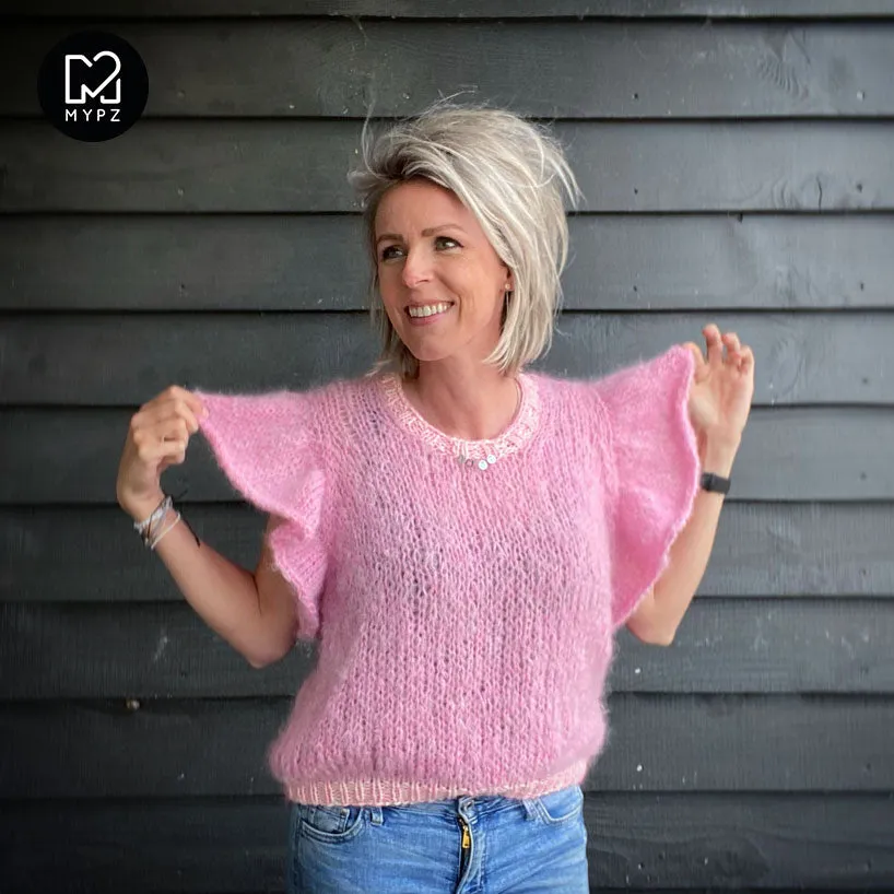 Knitting Kit – MYPZ Cute Ruffle Top No10 (ENG-NL)