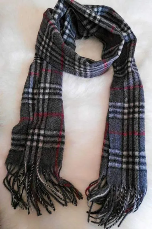 Lady & Men's 40% Cashmere & 60% Wool Scarf