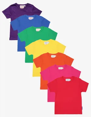 Organic Basic Short-Sleeved T-Shirt Bundle (7-8y / 128cm)