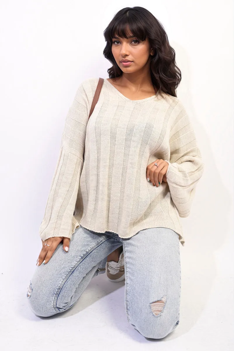 Oversized Knitted Jumper