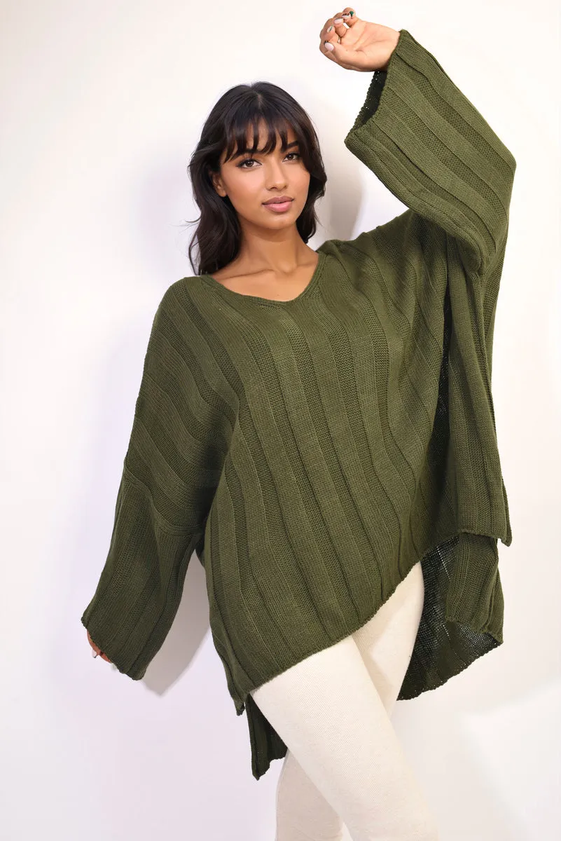 Oversized Knitted Jumper