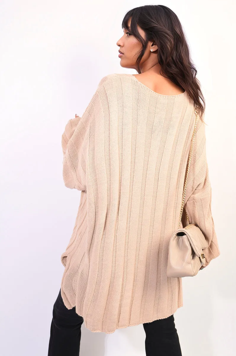 Oversized Knitted Jumper