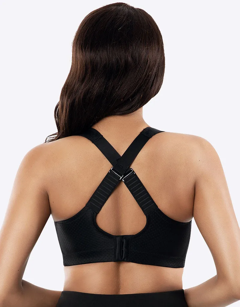 Parfait Wire-Free Active Sports Bra Black