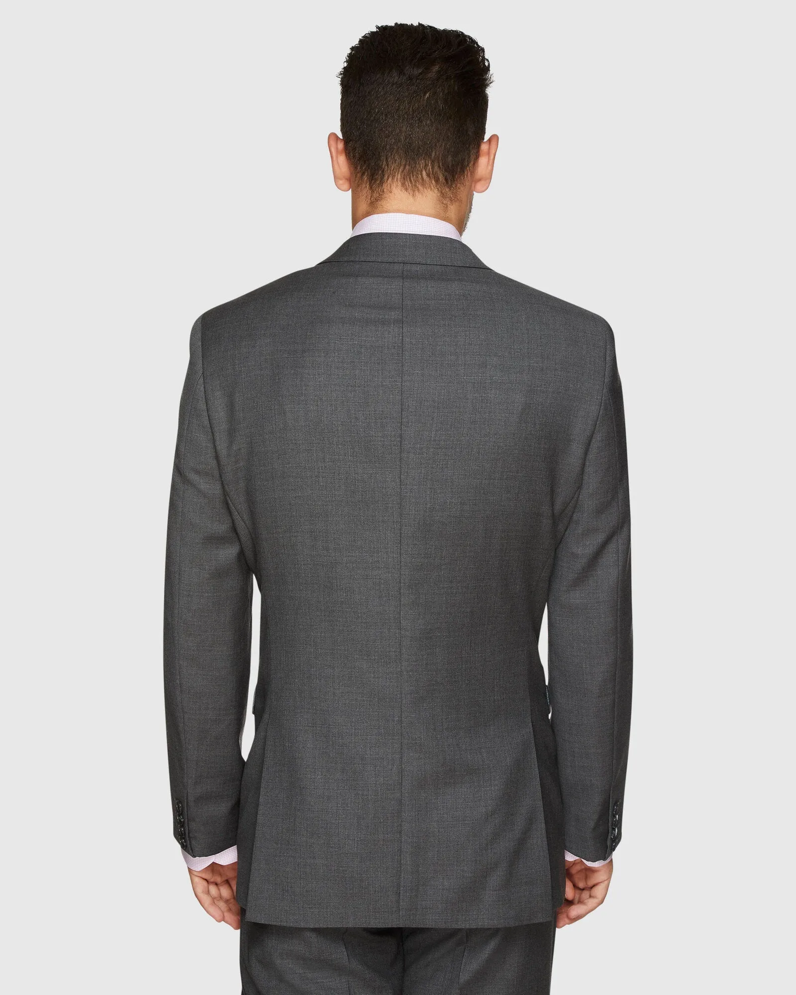 Savile Row Abram Pure Wool Grey Suit Set