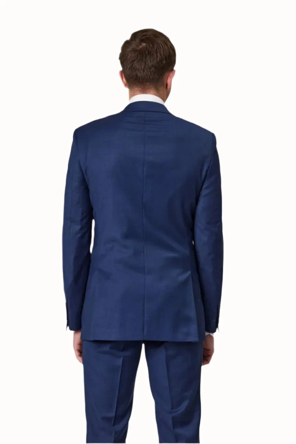 Savile Row Adram Pure Wool Blue Suit Set