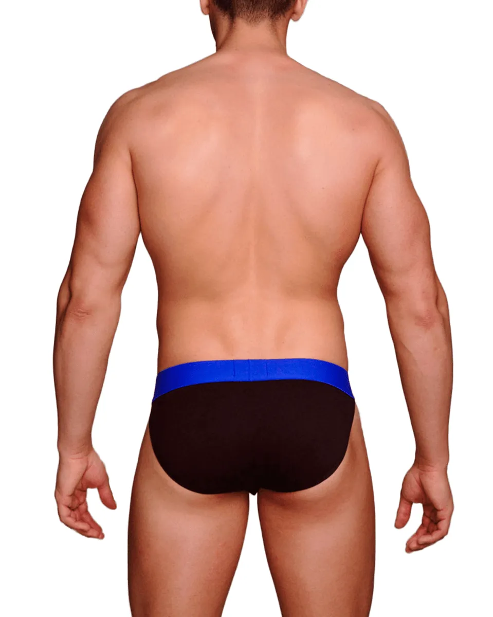 Siluet MACHO Men's Sport Underwear -Blue/Black