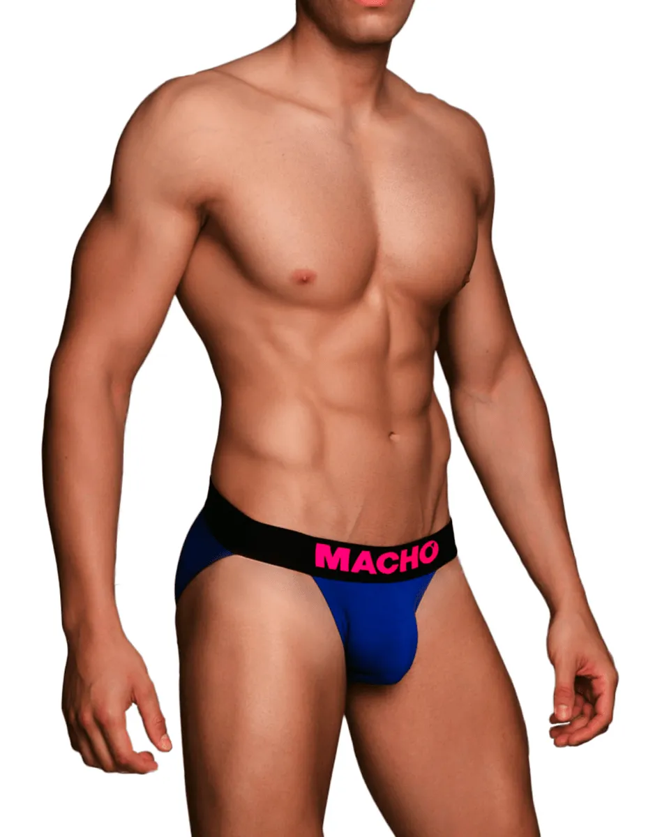 Siluet MACHO Men's Sport Underwear -Blue/Black