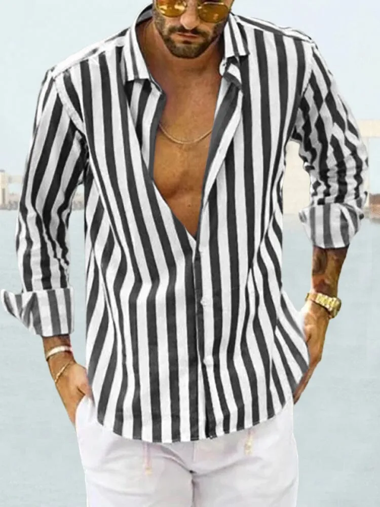 Striped Cotton Style  Shirt 3