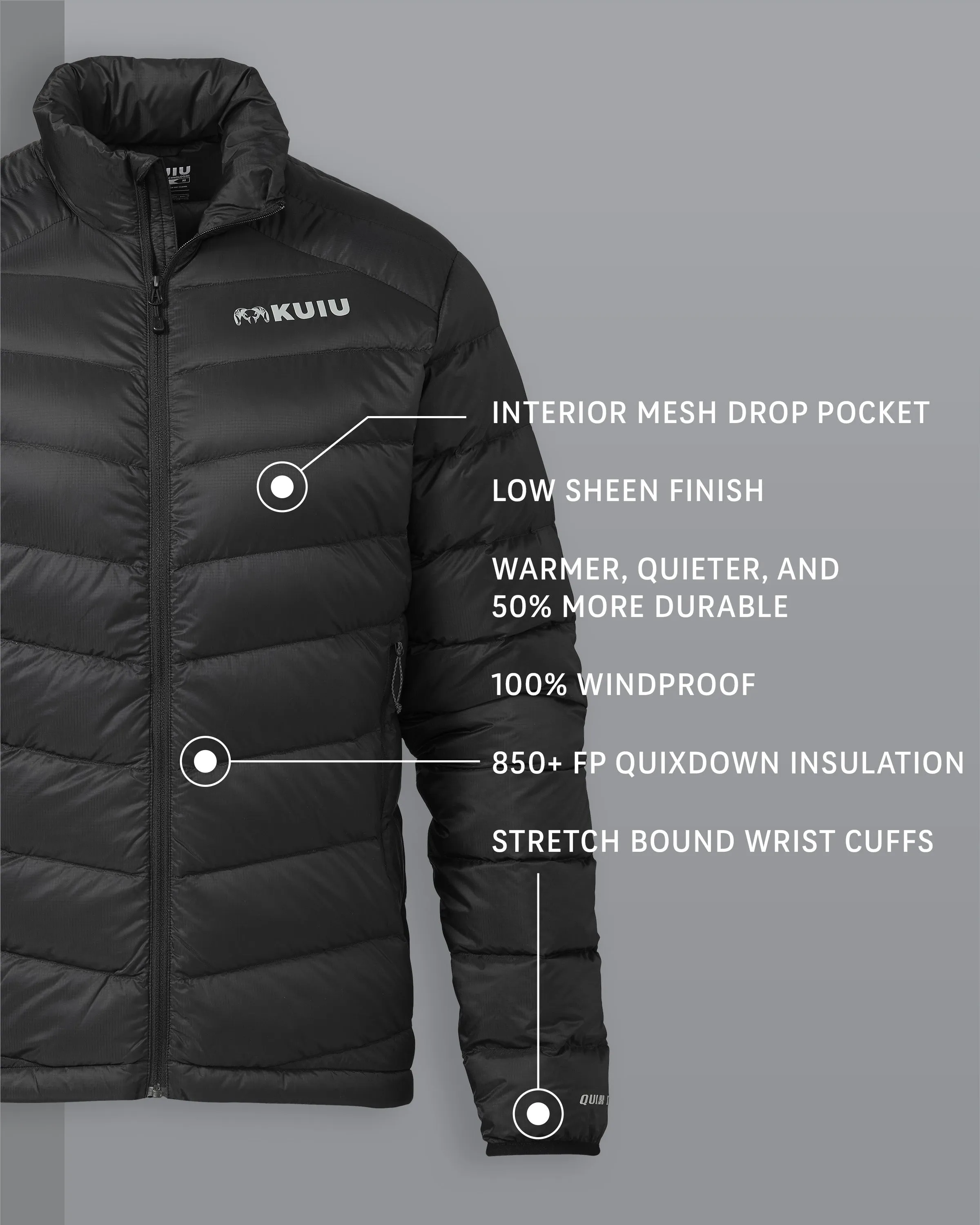 Super Down LT Jacket | Black