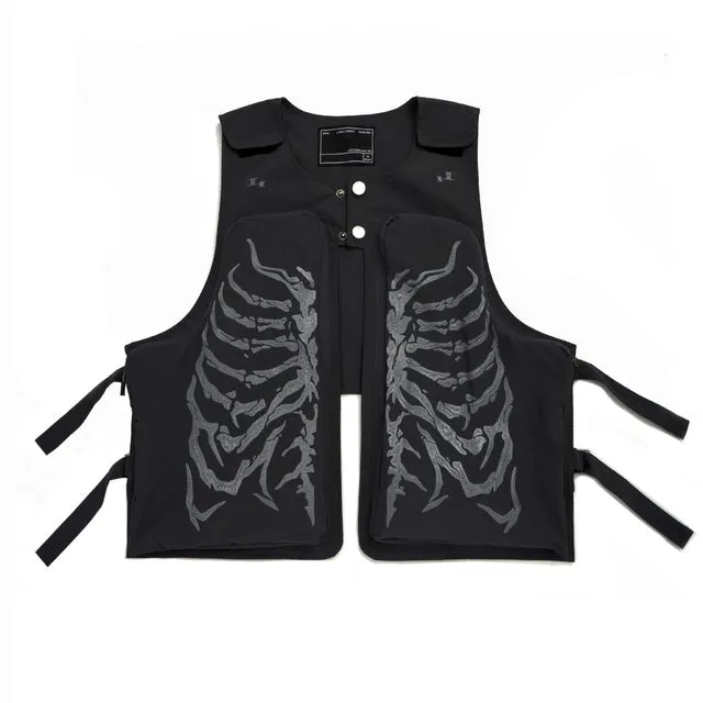 Techwear Skeleton Vest