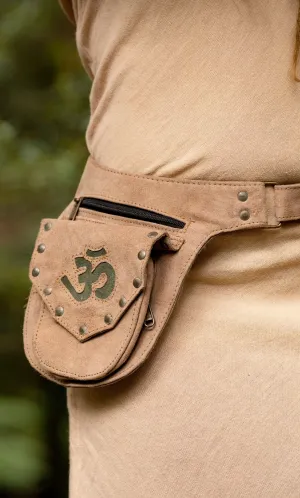 The Nile Recycled Leather Pocket Belt - Wholesale