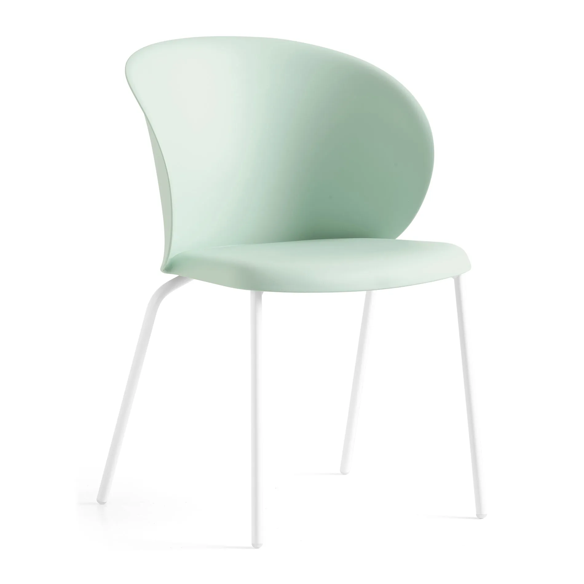 Tuka Chair with Tubular Base