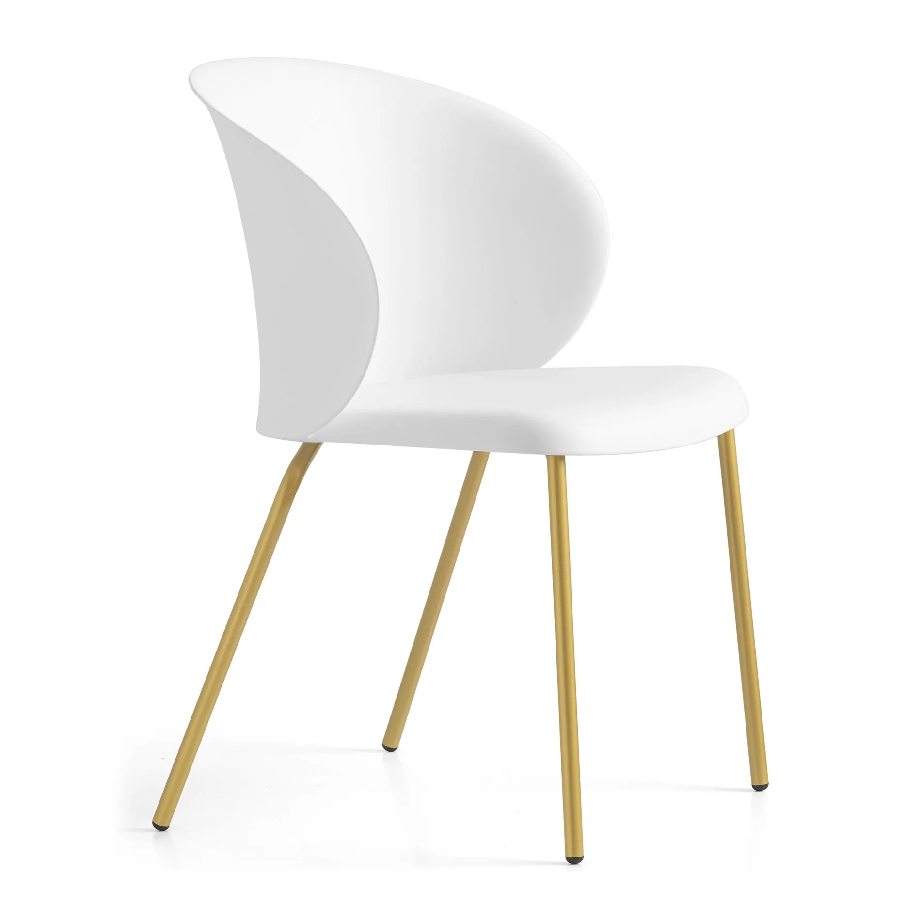 Tuka Chair with Tubular Base