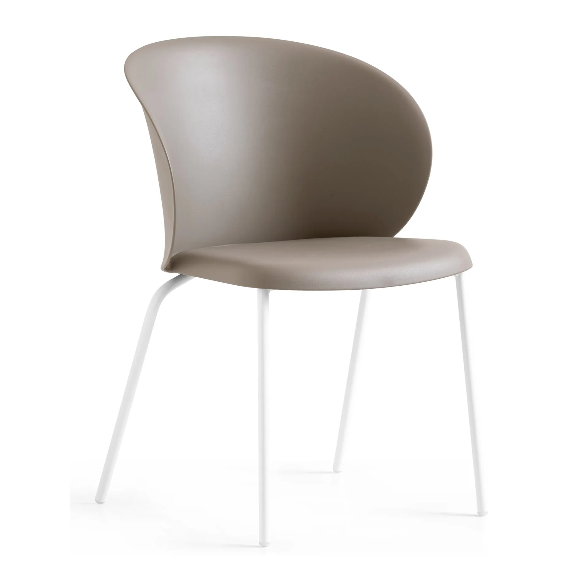 Tuka Chair with Tubular Base