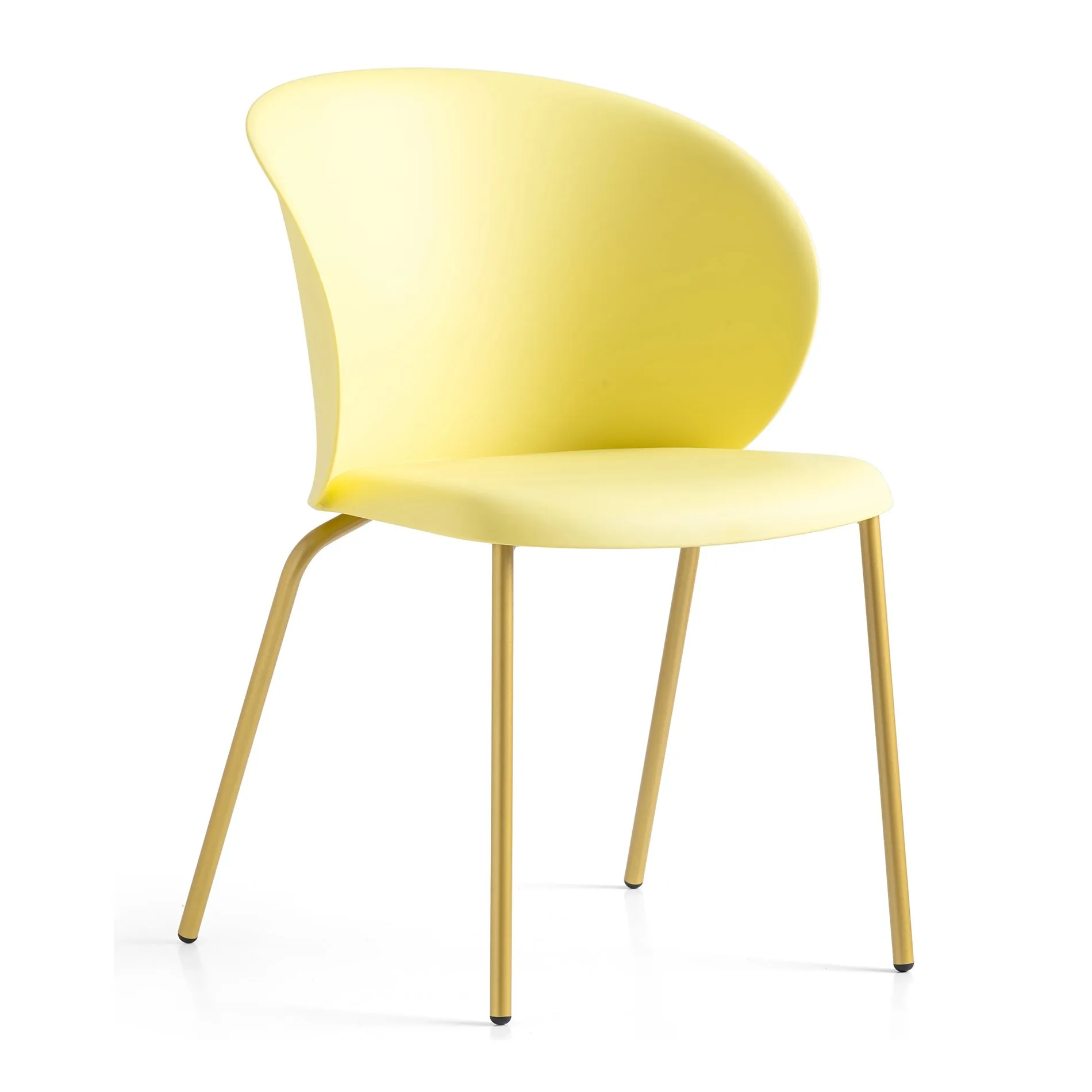 Tuka Chair with Tubular Base