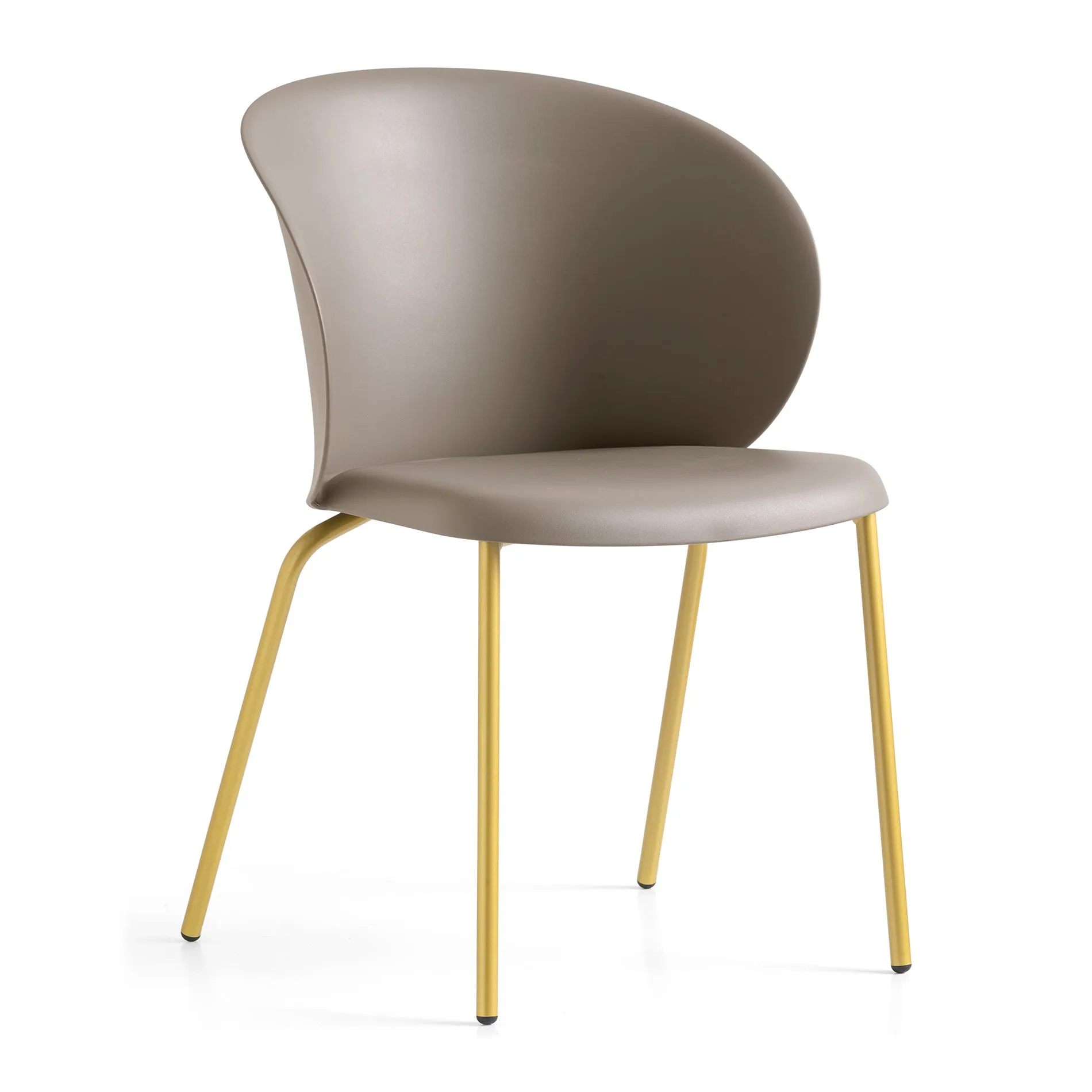 Tuka Chair with Tubular Base