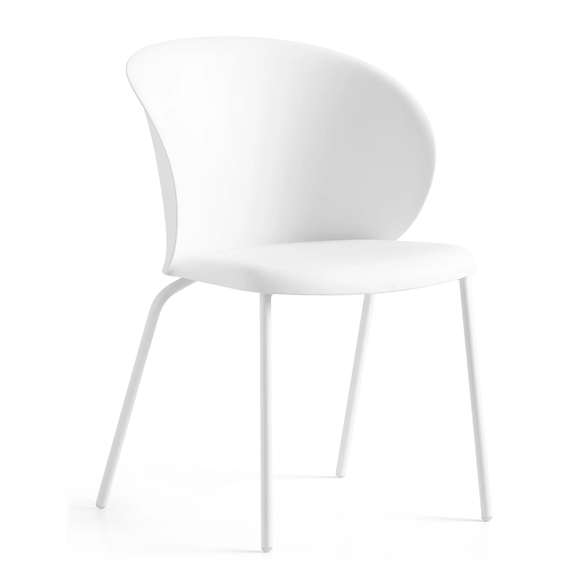 Tuka Chair with Tubular Base