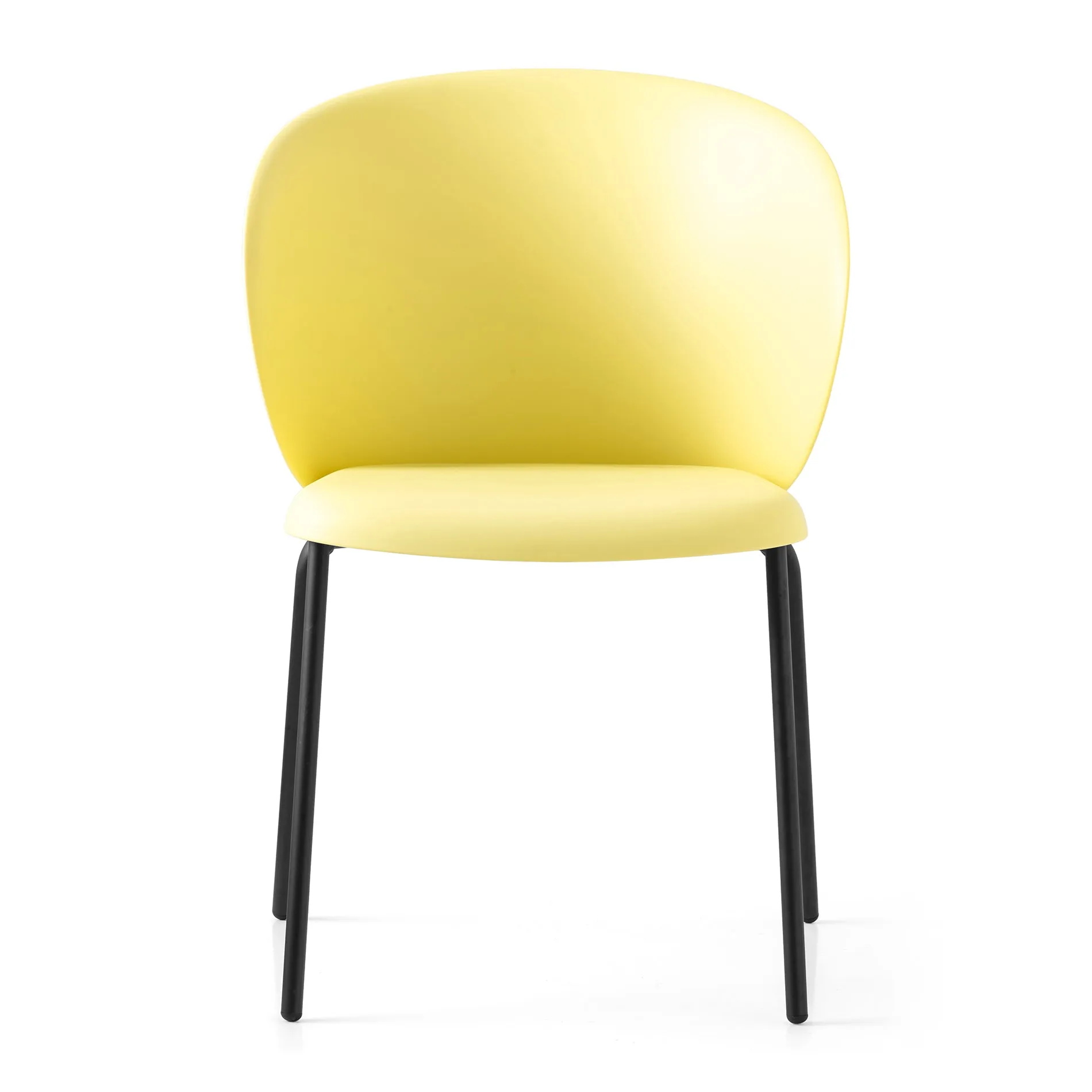 Tuka Chair with Tubular Base