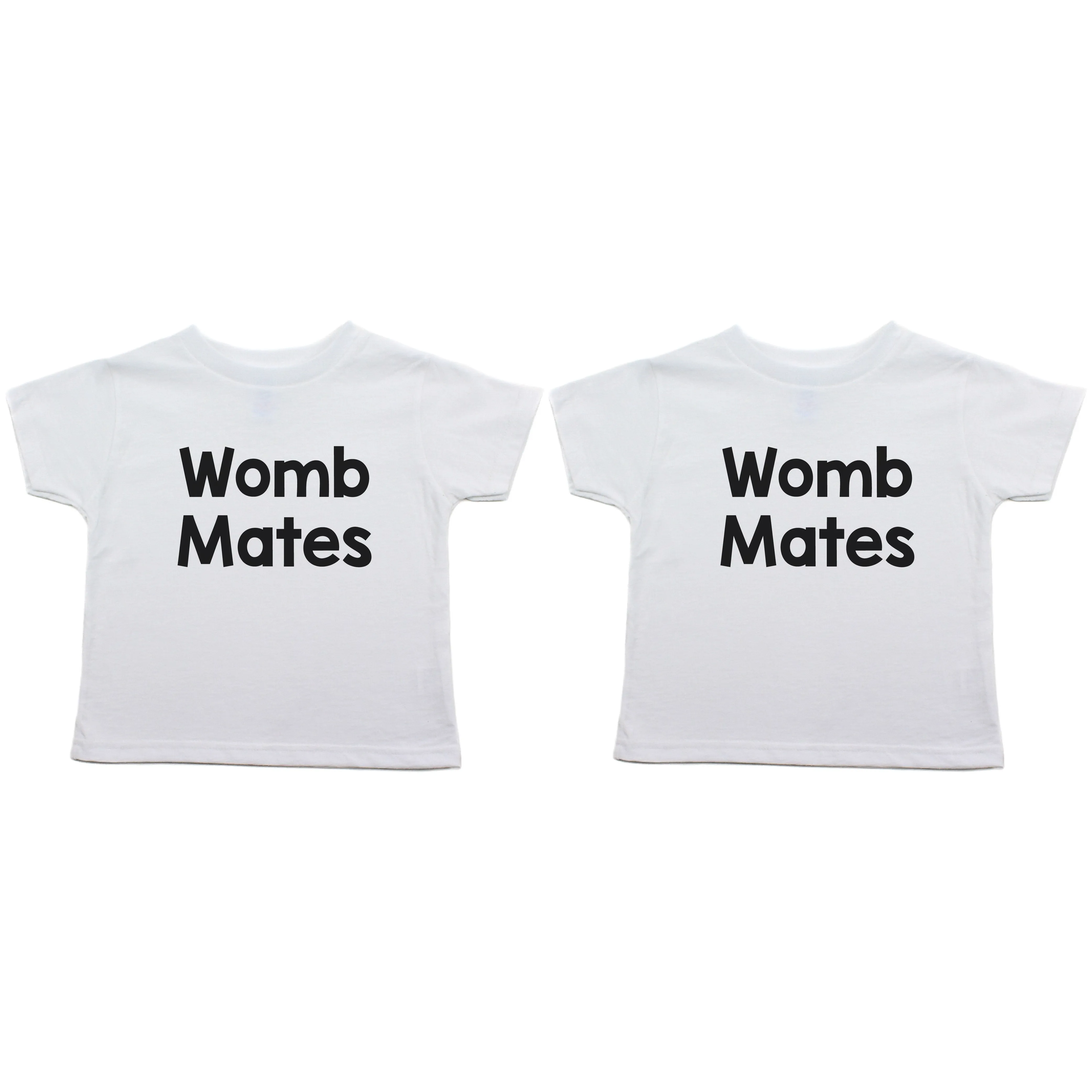 Twin Set Womb Mates Toddler Short Sleeve T-Shirt