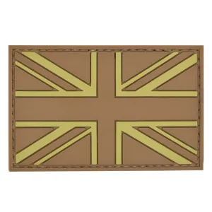 UK Flag Patch Tan