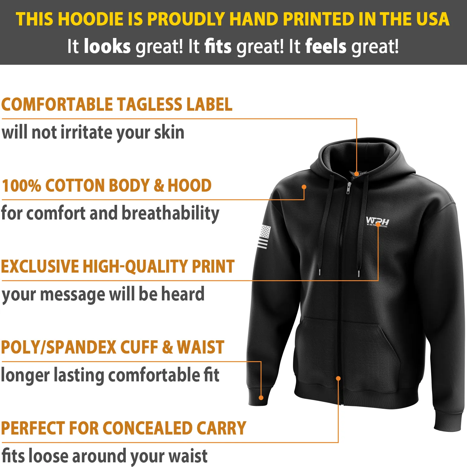 We The People Defend the 2nd Zip Up Hoodie