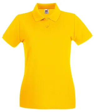 Womens premium polo | Sunflower